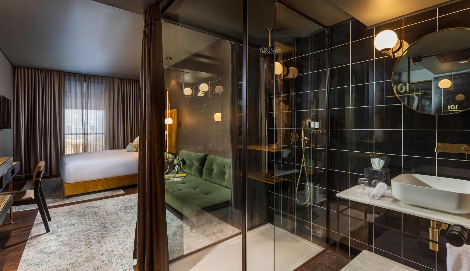 Brown Machne Yehuda Hotel Jeruzalem Kamer foto